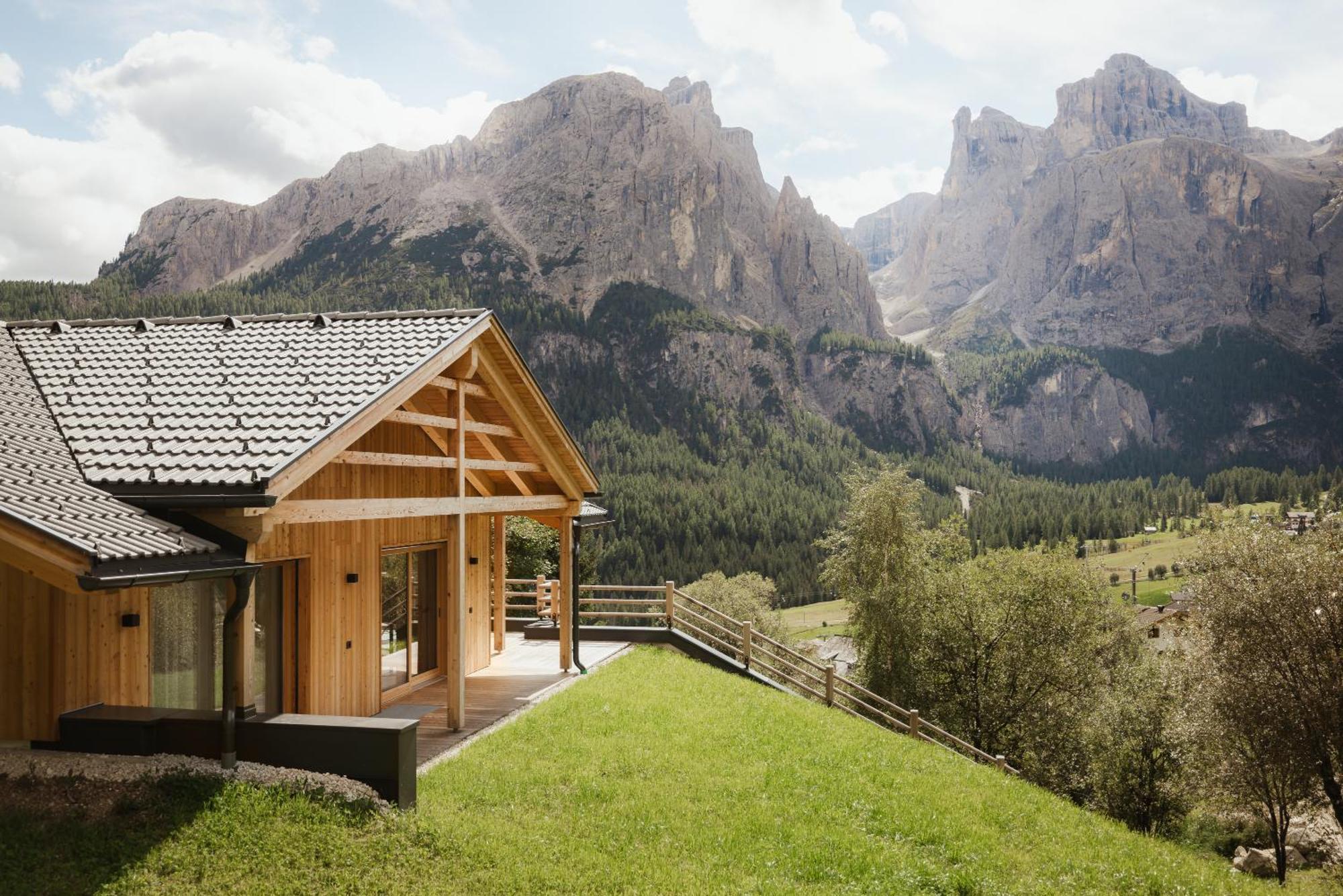 Chalet Laerchenhof Kolfuschg Exterior foto