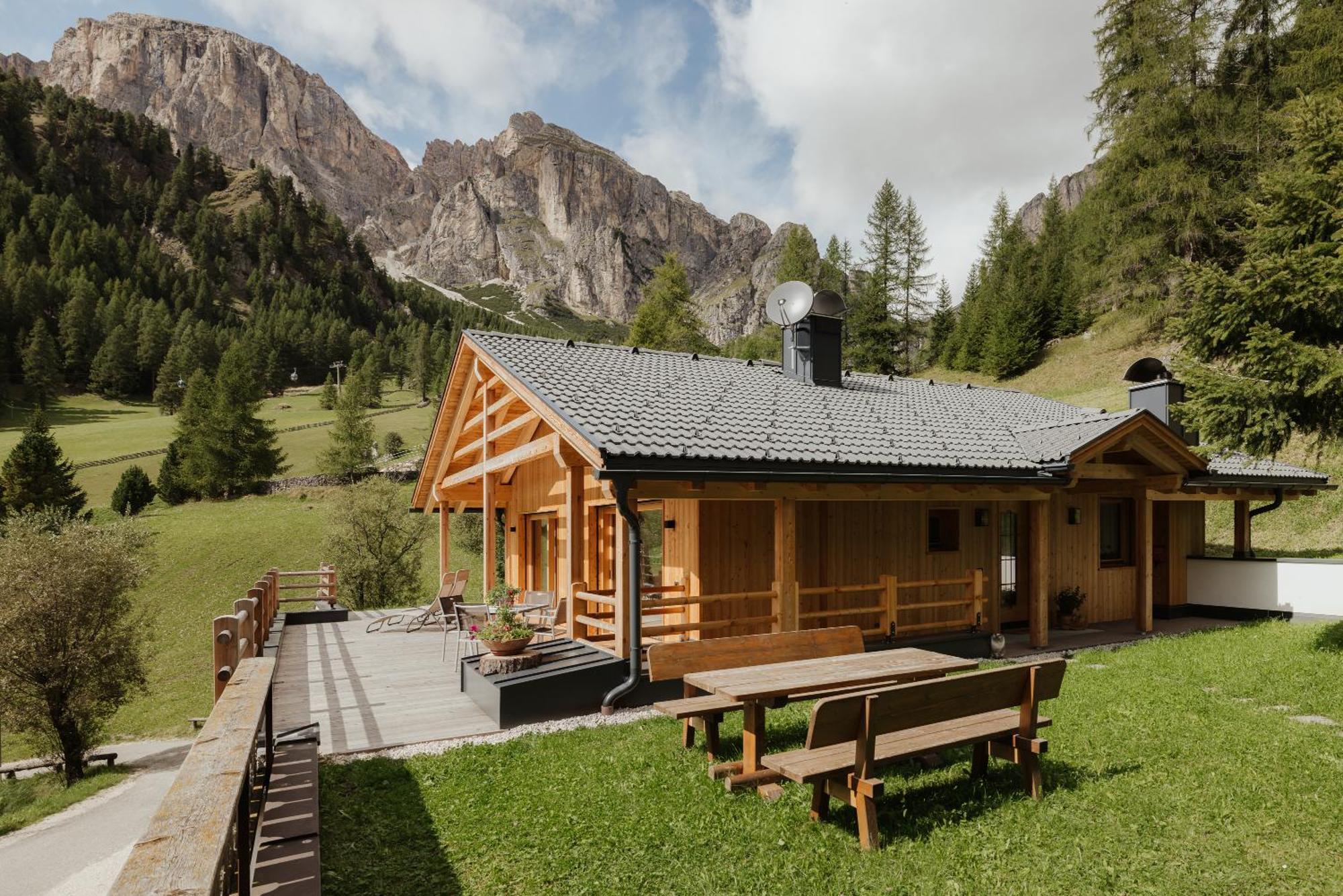 Chalet Laerchenhof Kolfuschg Exterior foto