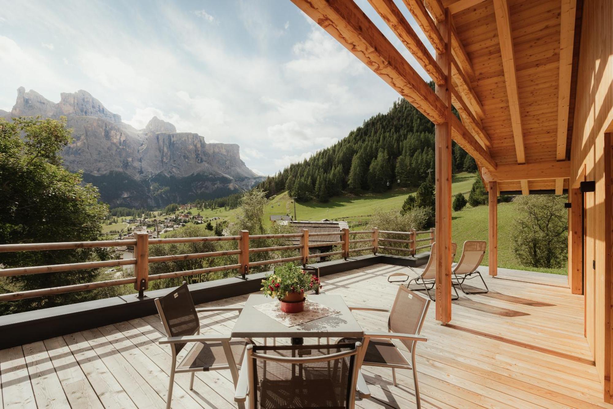 Chalet Laerchenhof Kolfuschg Exterior foto