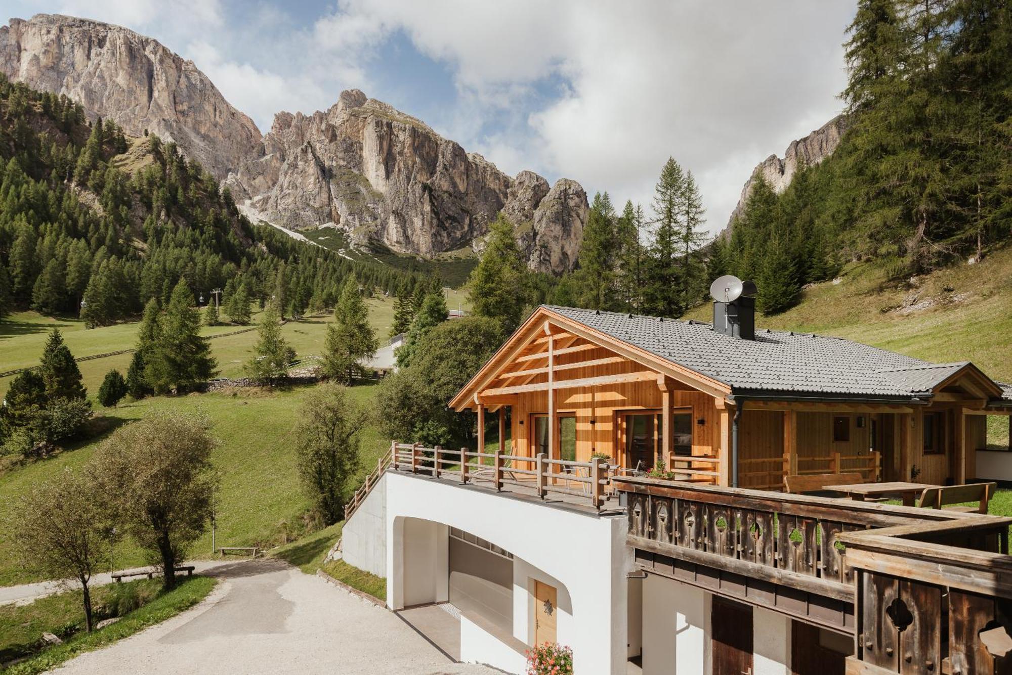 Chalet Laerchenhof Kolfuschg Exterior foto